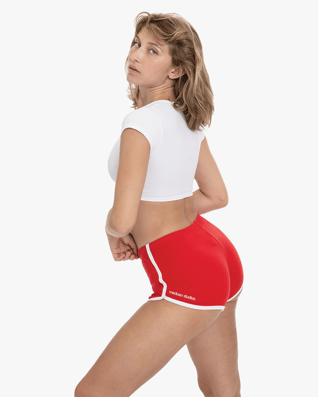Red Meduso Studios Running Shorts